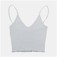 Collusion Top / Size 4 / Womens / Grey / Polyester