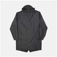 Rains Long Jacket / Size M / Long / Mens / Black / Polyurethane - M Regular
