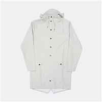 Rains Long Jacket / Size XS / Mens / Ivory / Polyester - XS Regular