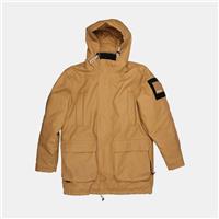Rains Glacial Parka / Size M / Mid-Length / Mens / Brown / Polyurethane - M Regular