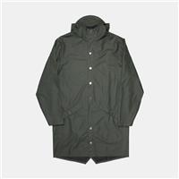 Rains Long Jacket / Size S / Long / Mens / Green / Polyurethane - S Regular