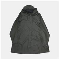 Rains A-line Jacket / Size M / Mid-Length / Womens / Green / Polyurethane - M Regular