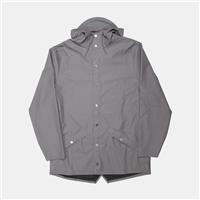 Rains Jacket / Size L / Mid-Length / Mens / Grey / Polyurethane