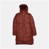 Rains Long Puffer Jacket / Size XS / Mens / Red / Nylon