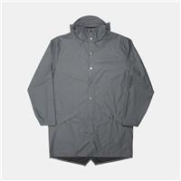 Rains Long Jacket / Size XL / Long / Mens / Grey / Polyurethane - XL Regular