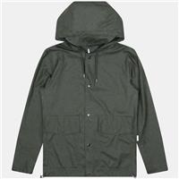 Rains Green Short Hooded Coat Size S/M / Size M / Mens / Green / Other / RR...