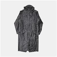 Rains Longer Jacket / Size M / Long / Mens / Black / Polyester