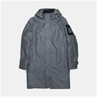 Rains Glacial Coat / Size S / Long / Mens / Grey / Polyurethane - S Regular