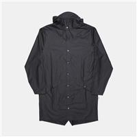 Rains Long Jacket / Size XS / Long / Mens / Black / Polyurethane - XS Regular