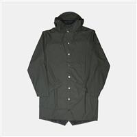 Rains Long Jacket / Size XS / Mid-Length / Mens / Green / Polyurethane
