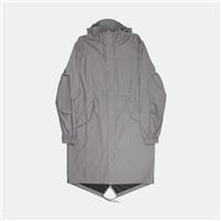 Rains Fishtail Parka / Size S / Long / Mens / Grey / Polyurethane - S Regular