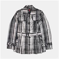 Gallery Trench Coat / Size 12 / Mid-Length / Womens / MultiColoured / Polyester - 12 Regular