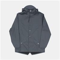 Rains Jacket / Size S / Mid-Length / Mens / Grey / Polyester - S Regular