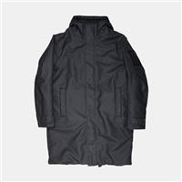 Rains Glacial Parka / Size M / Long / Mens / Black / Polyester