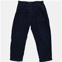 Kings Of Indigo Navy Henri Pleated Chino Size W38/34L / Size 38 / Mens / Bl...