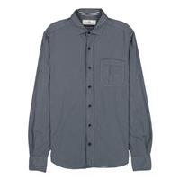 Stone Island Grey Button-Up Shirt Size M / Size M / Mens / Grey / Cotton