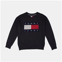 Tommy Hilfiger Pullover Sweatshirt / Size S / Mens / Black / Cotton Blend - S Regular