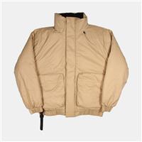 Rains Vardo Bomber Jacket / Size L / Short / Mens / Beige / Nylon - L Regular