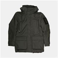 Rains Glacial Parka / Size M / Mid-Length / Mens / Green / Polyester - M Regular