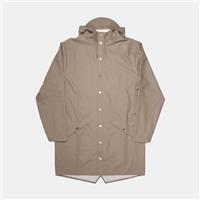 Rains Long Jacket / Size S / Long / Mens / Brown / Polyurethane - S Regular