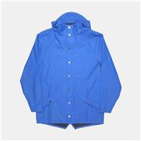 Rains Jacket / Size M / Mid-Length / Mens / Blue / Polyurethane - M Regular