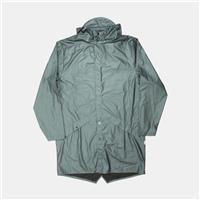 Rains Long Jacket / Size L / Long / Mens / Green / Polyurethane - L Regular