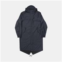 Rains Long Overcoat / Size S / Long / Mens / Blue / Polyurethane - S Regular