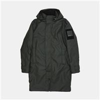 Rains Glacial Parka / Size S / Mid-Length / Mens / Green / Polyester - S Regular