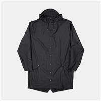 Rains Long Jacket / Size S / Long / Mens / Black / Polyester