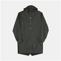 Rains Long Jacket / Size S / Long / Mens / Green / Polyester