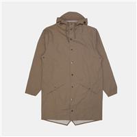 Rains Long Jacket / Size L / Long / Mens / Brown / Polyurethane - L Regular