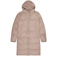 Rains Tan Long Puffer Jacket Coat Size XXS / Size XXS / Mens / Brown / Othe...