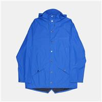 Rains Jacket / Size L / Mid-Length / Mens / Blue / Polyester - L Regular