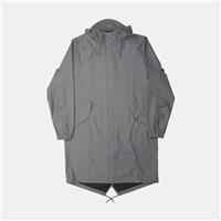 Rains Fishtail Parka / Size M / Mid-Length / Mens / Grey / Polyester - M Regular
