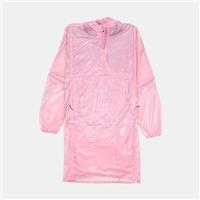 Rains Long Ultralight Anorak  / Size M / Long / Womens / Pink / Polyester