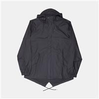 Rains Fishtail Jacket / Size M / Mid-Length / Mens / Black / Polyester - M Regular