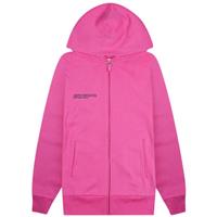 PANGAIA Pink Lightweight Recycled Cotton Zipped Hoodie Size XS / Size XS / ...