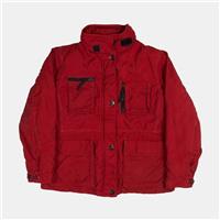 C.P. Company Coat / Size 12 / Short / Womens / Red / Polyester