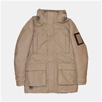 Rains Glacial Parka / Size L / Mid-Length / Mens / Brown / Polyurethane / R... - L Regular