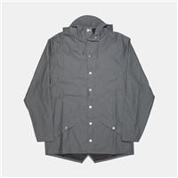 Rains Jacket / Size S / Mid-Length / Mens / Grey / Polyurethane - S Regular