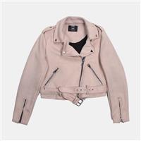 Bershka Jacket / Size M / Cropped / Womens / Beige / Polyester - M Regular