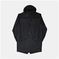 Rains Long Jacket / Size S / Mid-Length / Mens / Black / Polyurethane - S Regular