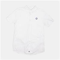 Pretty Green Casual Shirt / Size S / Mens / White / Cotton - S Regular