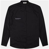 Pangaia Black Mandarin Collar Shirt Size Extra Small / Size XS / Mens / Bla...