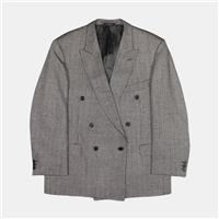 Jaeger Blazer / Size L / Mid-Length / Mens / Grey / Wool - L Regular