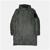 Rains Glacial Parka / Size L / Mid-Length / Mens / Green / Polyester - L Regular