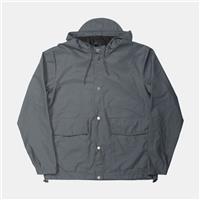 Rains Short Hooded Coat / Size M / Short / Mens / Grey / Polyurethane - M Regular