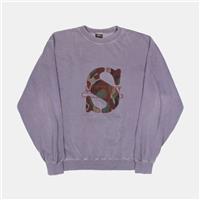 Stussy Pullover Jumper / Size M / Mens / Grey / Cotton Blend - M Regular