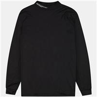 PANGAIA Black Seaweed Fiber High Neck Long Sleeve T-shirt Size Meduim / Siz...