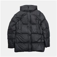 Rains Boxy Puffer Jacket / Size XS / Mid-Length / Mens / Black / Polyurethane - XS Regular